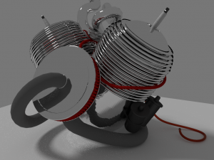 motor 3D Model