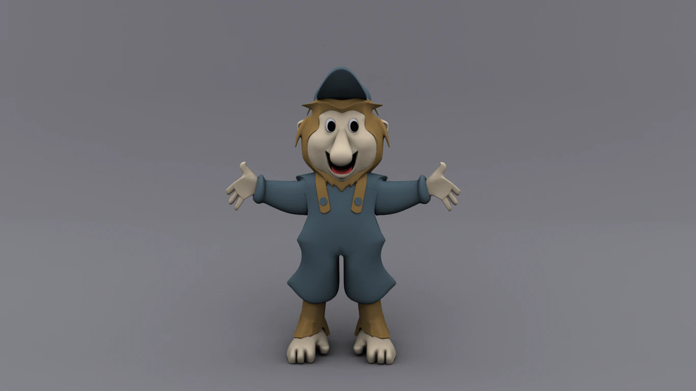 king lions 3D Model .c4d .max .obj .3ds .fbx .stl .blend 