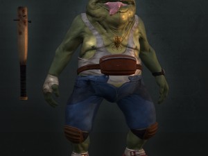 game ready model toad 3D 모델