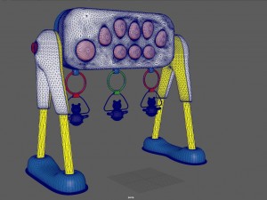 interactive toy Model 3D