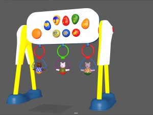 interactive toy Model 3D