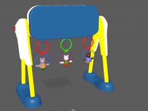 interactive toy Model 3D