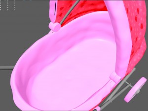 baby stroller Model 3D