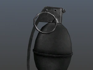 grenade low poly 3D Model