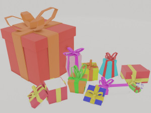 gifts 3D-Modell