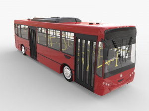 city bus Model 3D