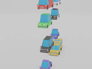 cars pack 3D Model