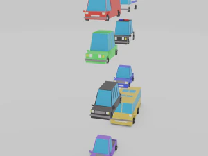 cars pack 3D Model