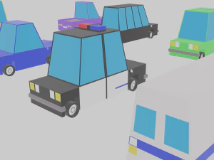 cars pack 3D Model