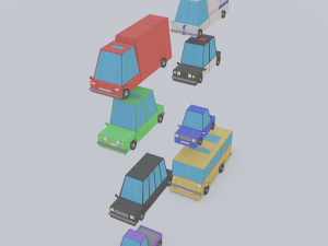 cars pack 3D Модель