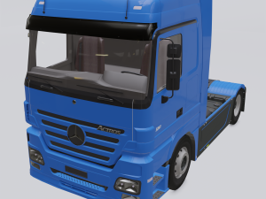 mercedes-benz actros 3D 모델