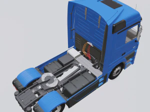 mercedes-benz actros 3D Model