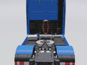 mercedes-benz actros Modelo 3D