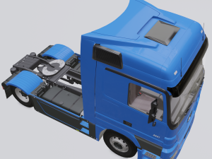 mercedes-benz actros Modelo 3D