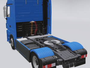 mercedes-benz actros Modelo 3D