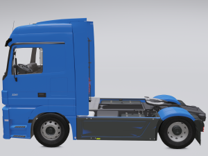 mercedes-benz actros Modelo 3D