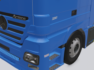 mercedes-benz actros Modelo 3D