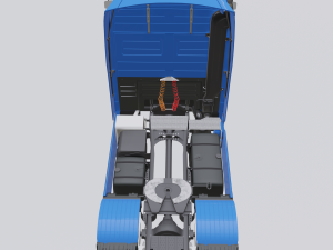 mercedes-benz actros Modelo 3D