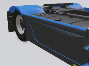 mercedes-benz actros 3D Model