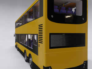 decker bus 3D 모델