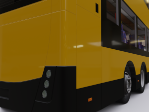 decker bus 3D 모델