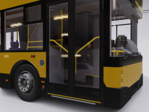 decker bus 3D 모델