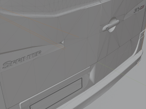 mercedes sprinter 3D Model