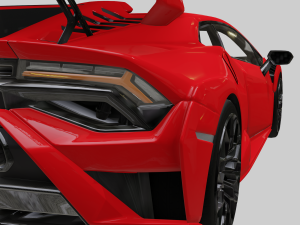 sport car 3D 모델