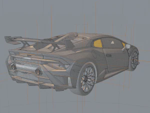 sport car 3D Model