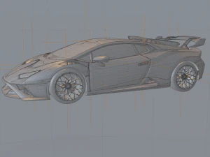 sport car 3D Model