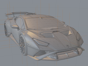 sport car 3D 모델