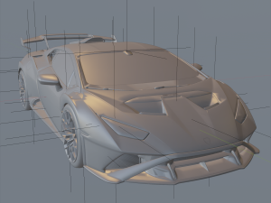 sport car 3D 모델