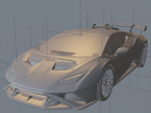 sport car 3D 모델
