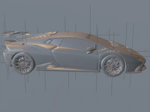 sport car 3D Model