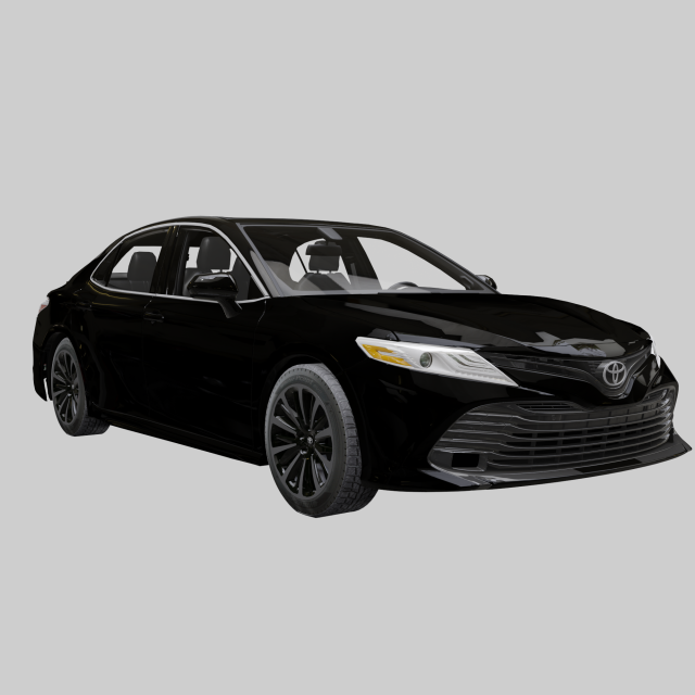 toyota camry 70 xse 2020 Modèle 3D .c4d .max .obj .3ds .fbx .stl .blend 