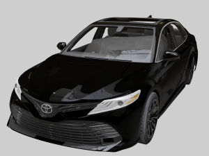 toyota camry 70 xse 2020 Modèle 3D