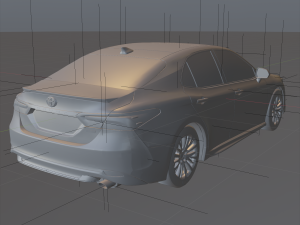 toyota camry 70 xse 2020 Modèle 3D