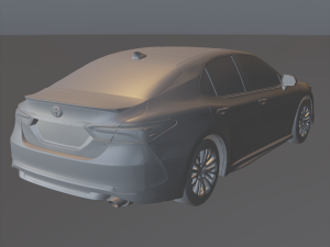 toyota camry 70 xse 2020 Modèle 3D
