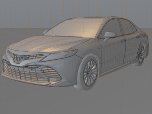toyota camry 70 xse 2020 Modèle 3D