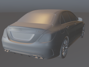 2019 mercedes-benz s63 amg Modelo 3D