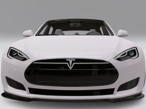 tesla model s p100d 2017 3D 모델