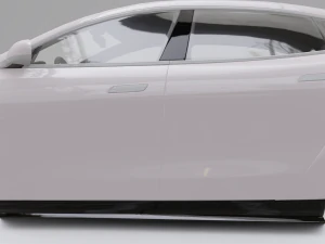 tesla model s p100d 2017 року 3D Модель