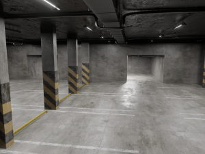 garage parking 3D 모델