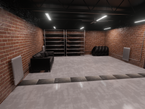 warehouse loft 3D Model