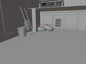 warehouse loft 3D Model
