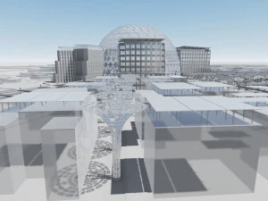 Expo Dubai 2020 3D Model