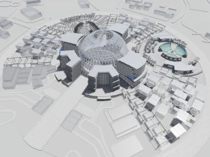 Expo Dubai 2020 3D Model