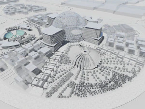 Expo Dubai 2020 3D Model