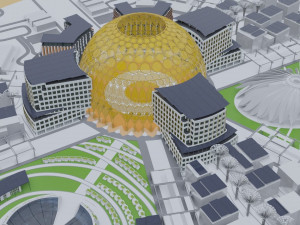 Expo Dubai 2020 3D Model