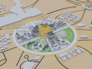 Expo Dubai 2020 3D Model